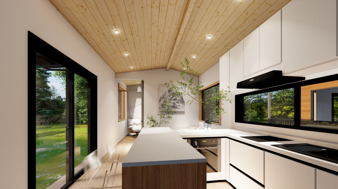 Clever Tiny Homes rear view